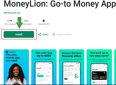 How to take a loan from Moneylion App