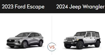 Ford Escape vs. Jeep Wrangler