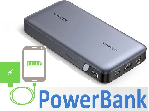 Utilize a Portable Power Bank