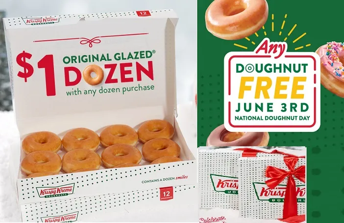 Krispy Kreme free donuts for graduates